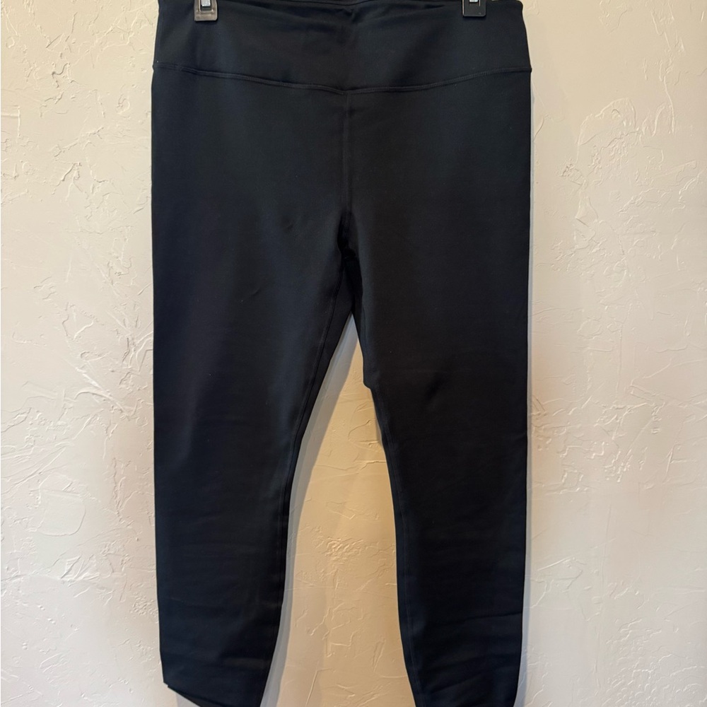 Fabletics Black Leggings with Tapered Fit